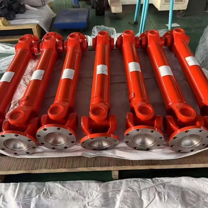 Propeller shaft with universal joints